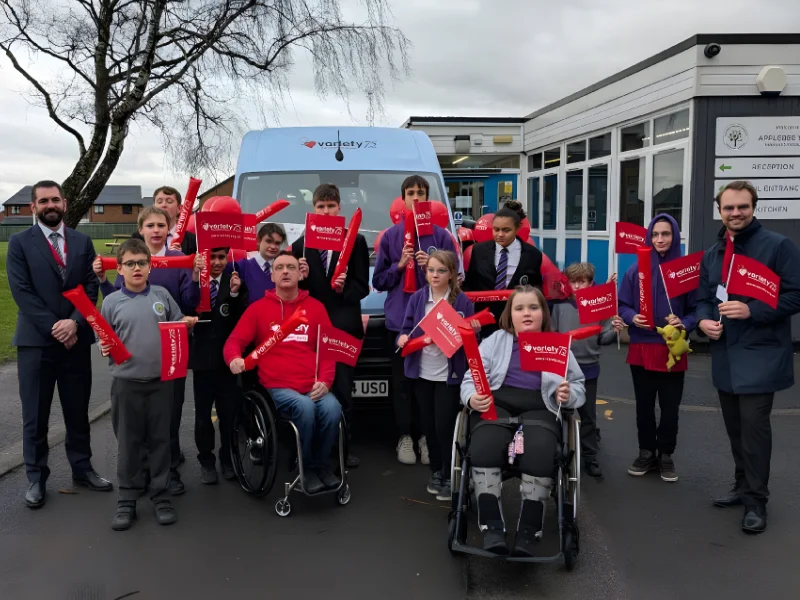 Applebee Wood Community School Variety Sunshine Coach